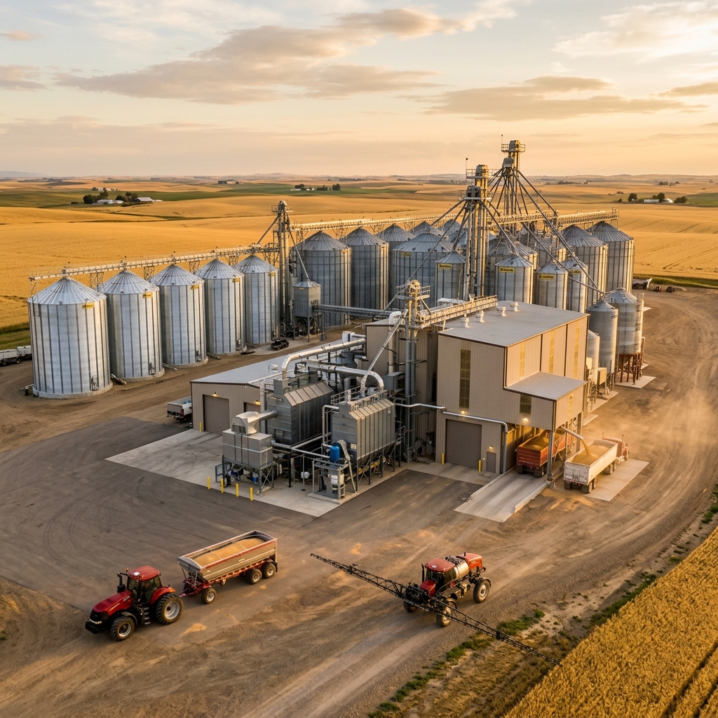 Agricultural processing facility